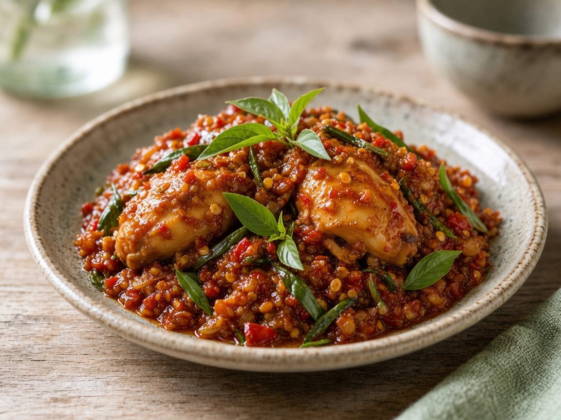 Ayam Rica-rica — siap saji