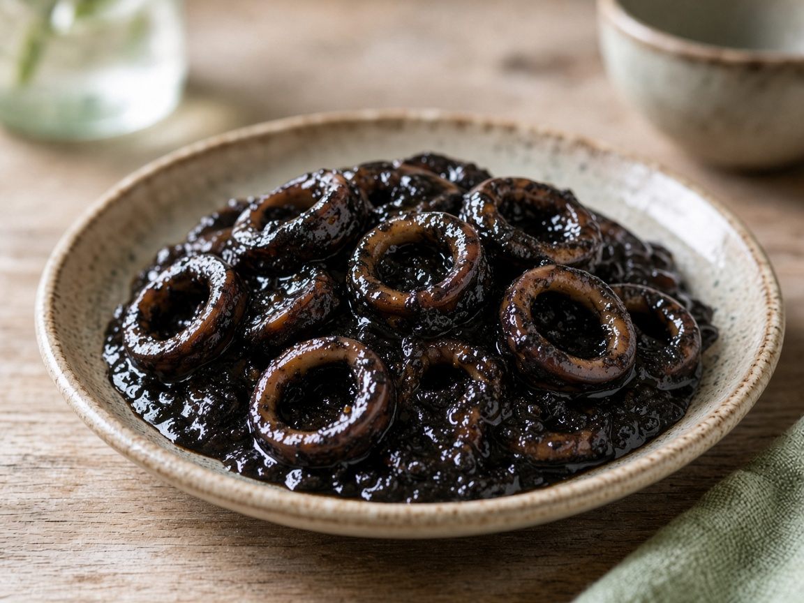 Cumi Hitam — siap saji