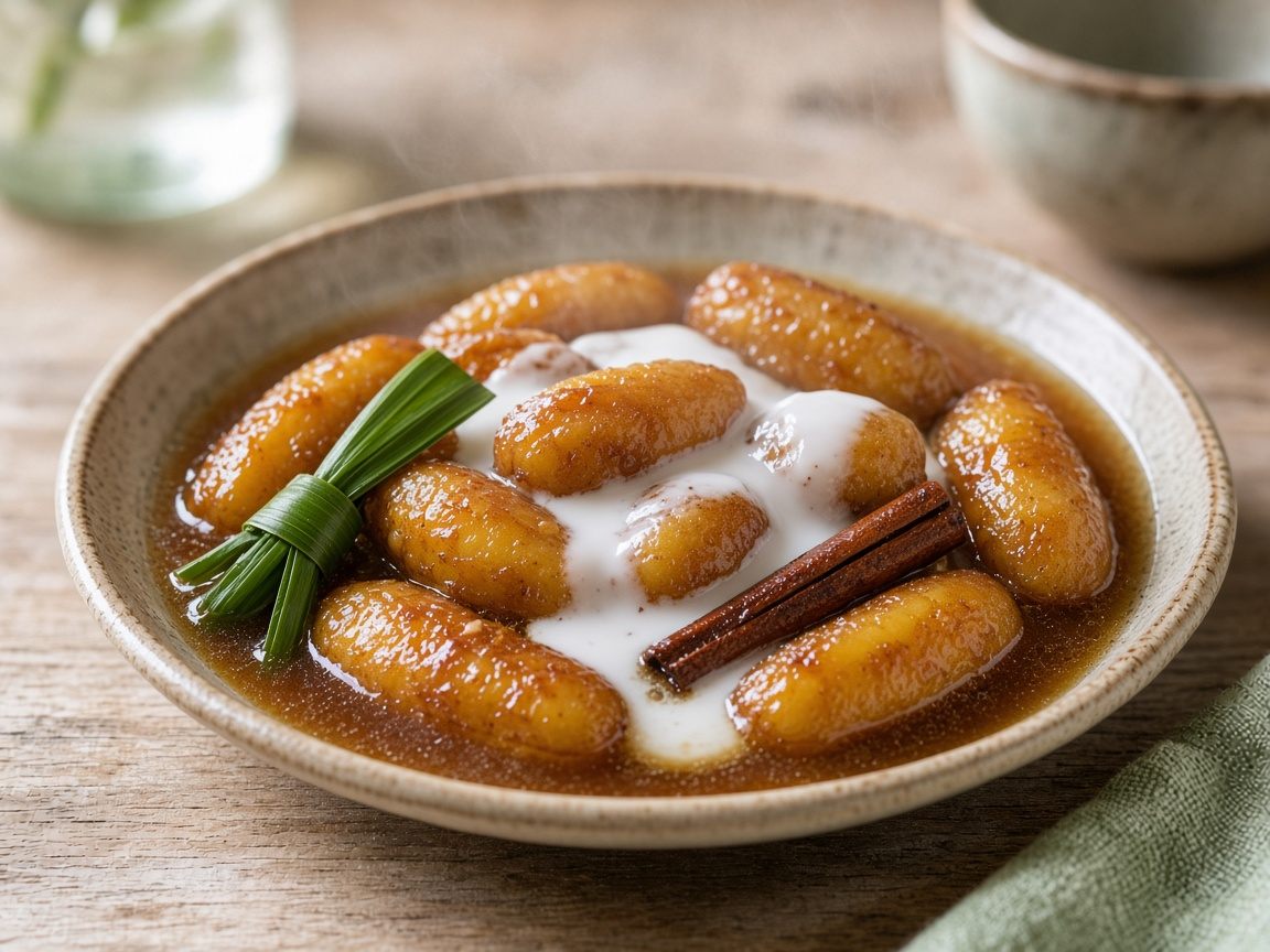 Kolak Pisang — siap saji