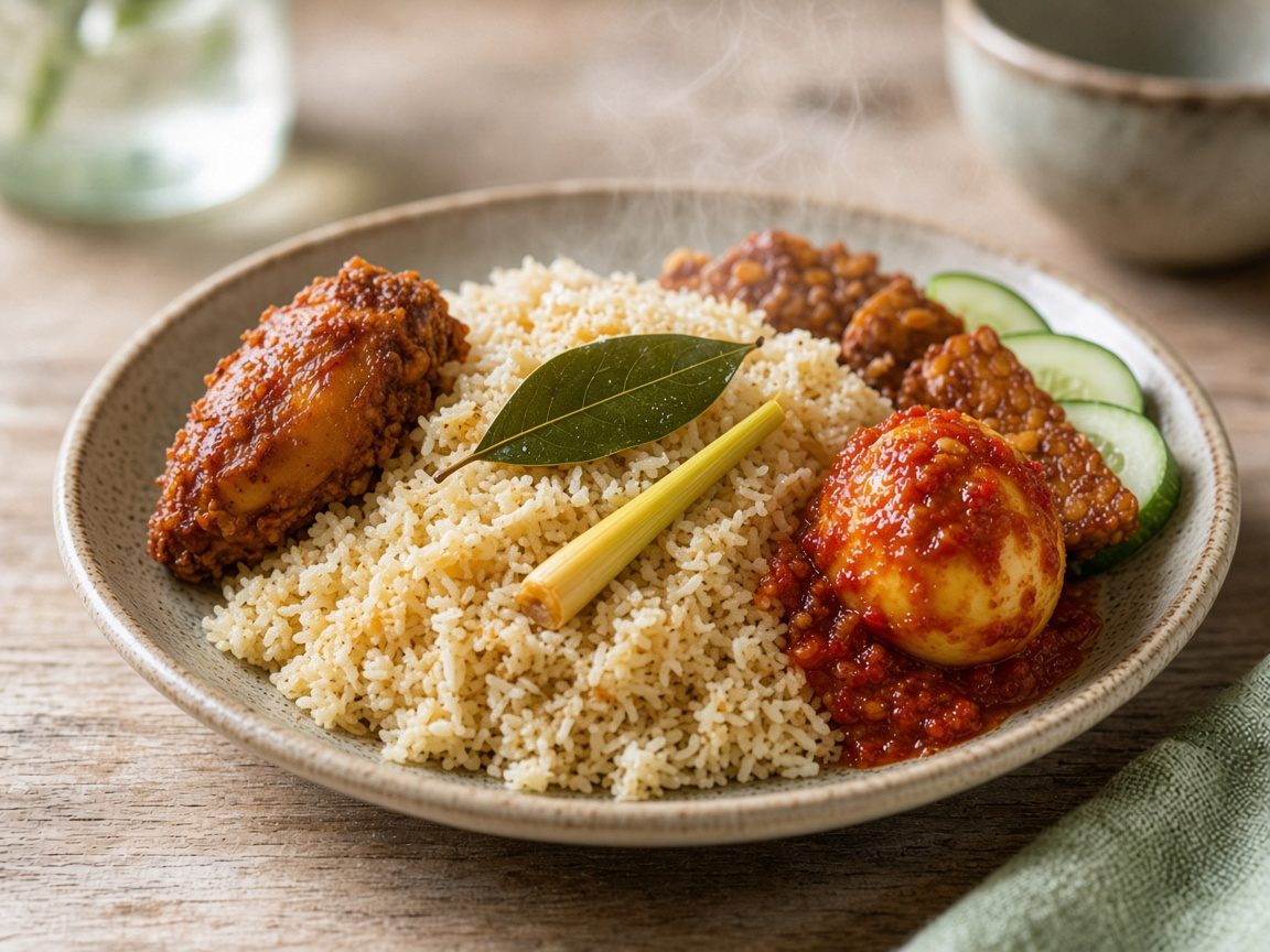 Nasi Liwet — siap saji