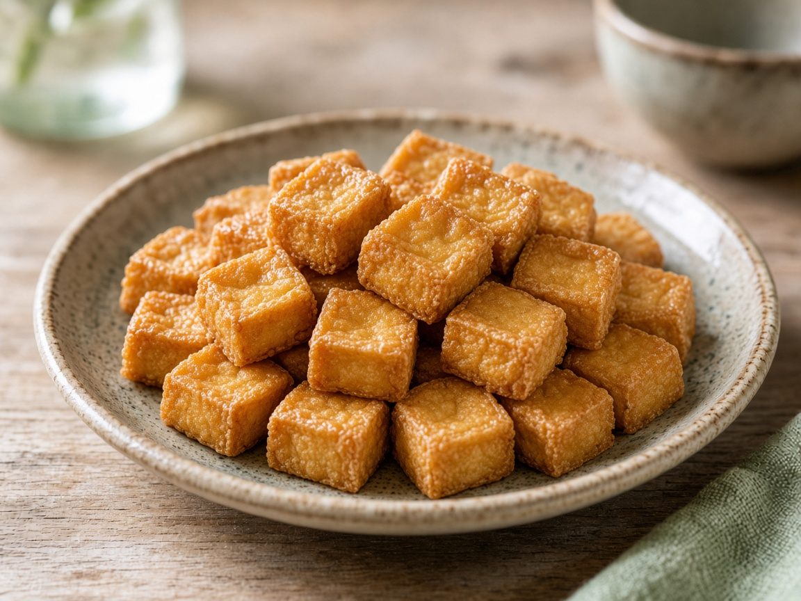Tahu Crispy — plated and ready to serve